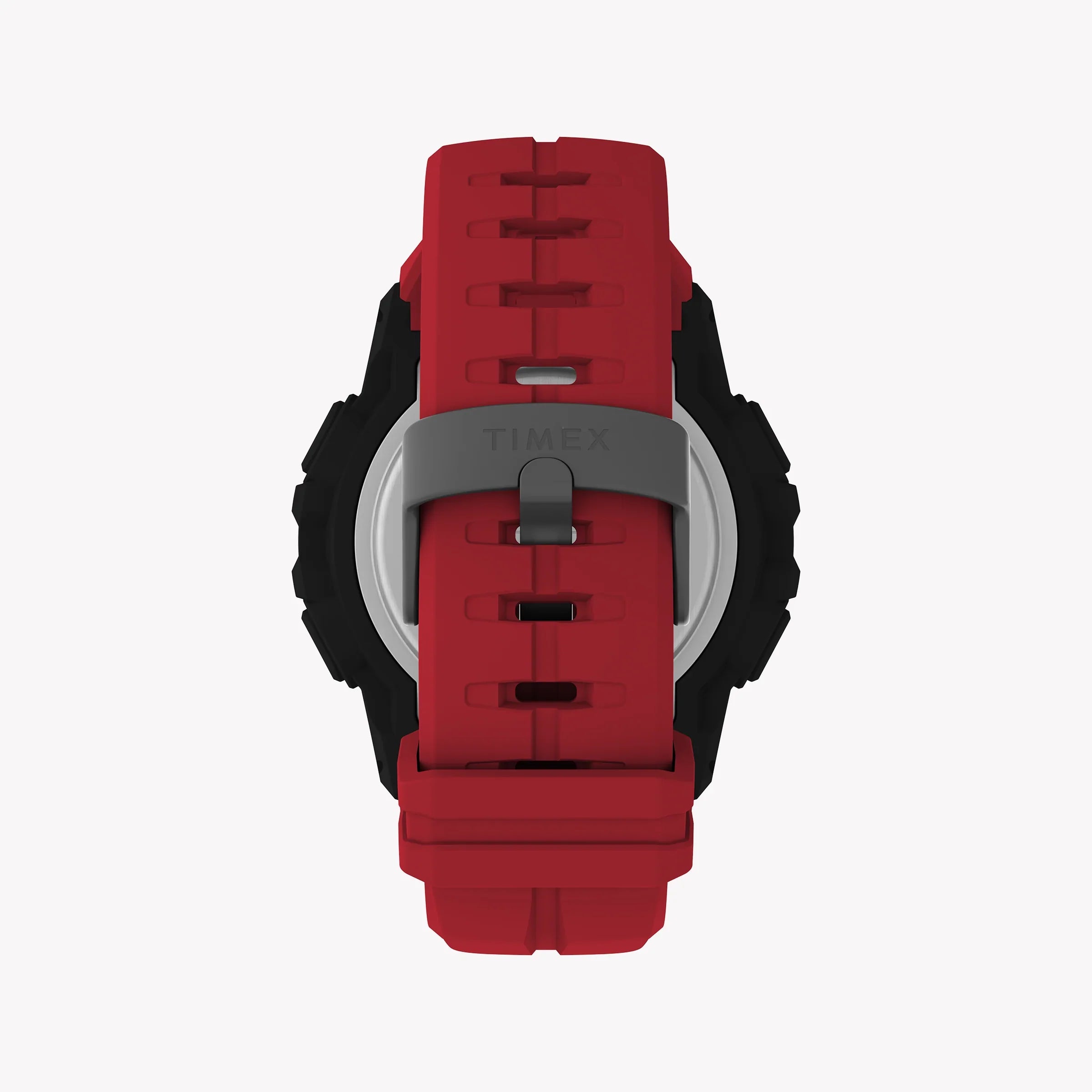 Timex Men's Black Digital Watch, Red Strap | Ufc Rush 52mm-2
