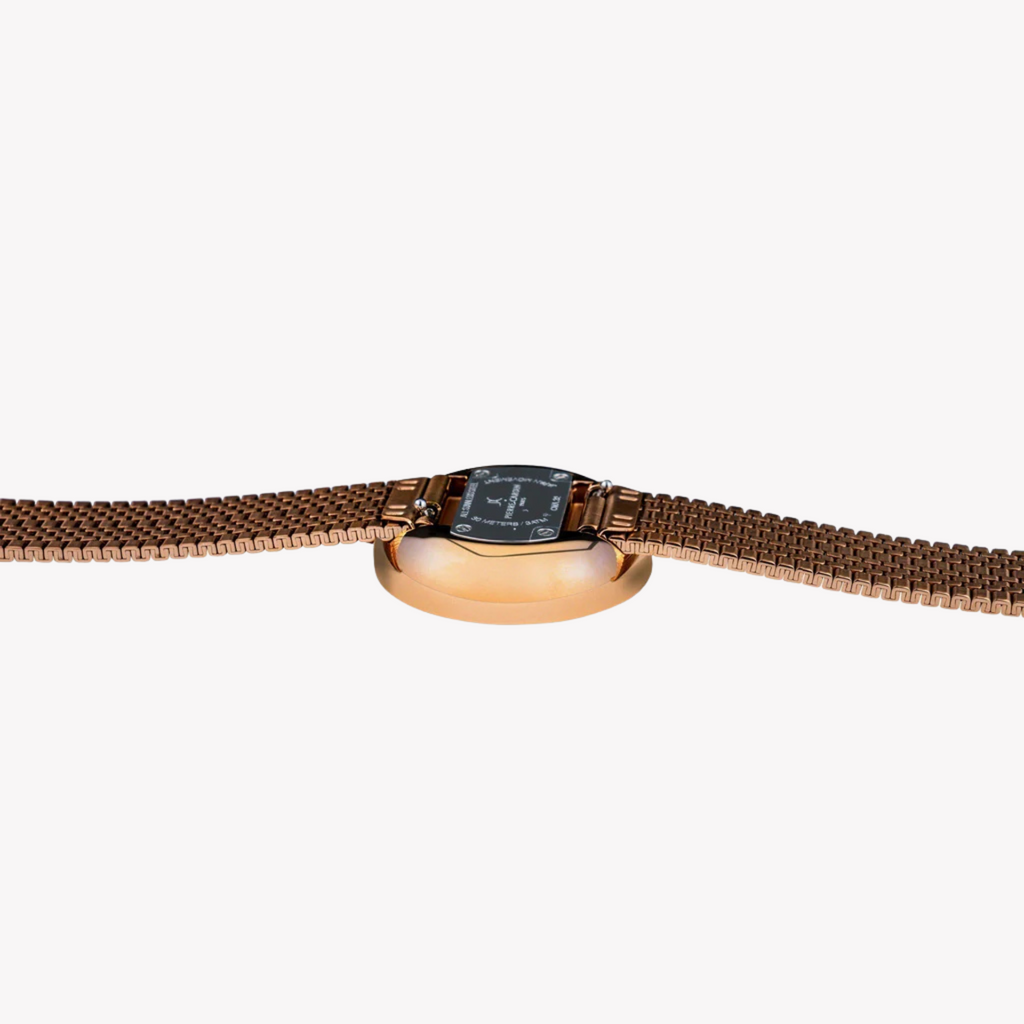 Pierre Cardin Women's Rose Gold Watch, White Dial | Cma.0017-2