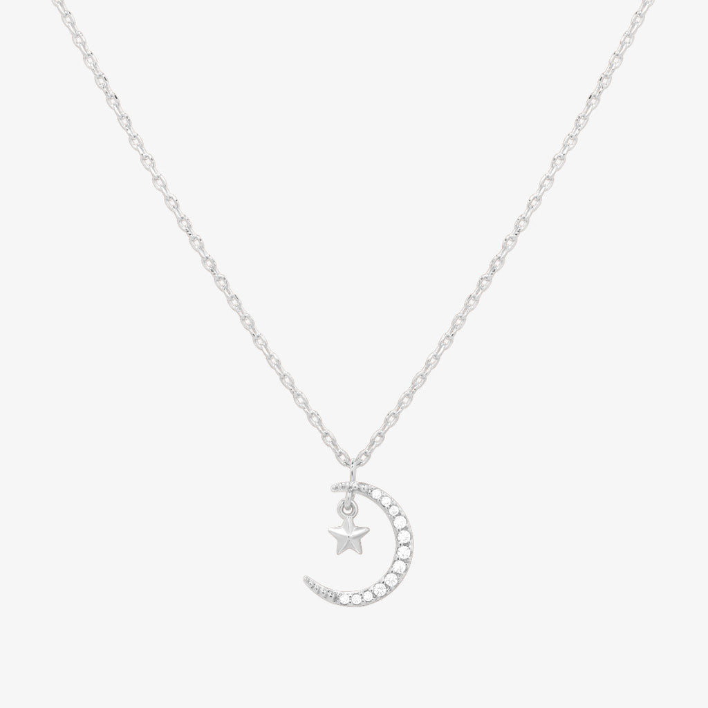 Moon star necklace-4