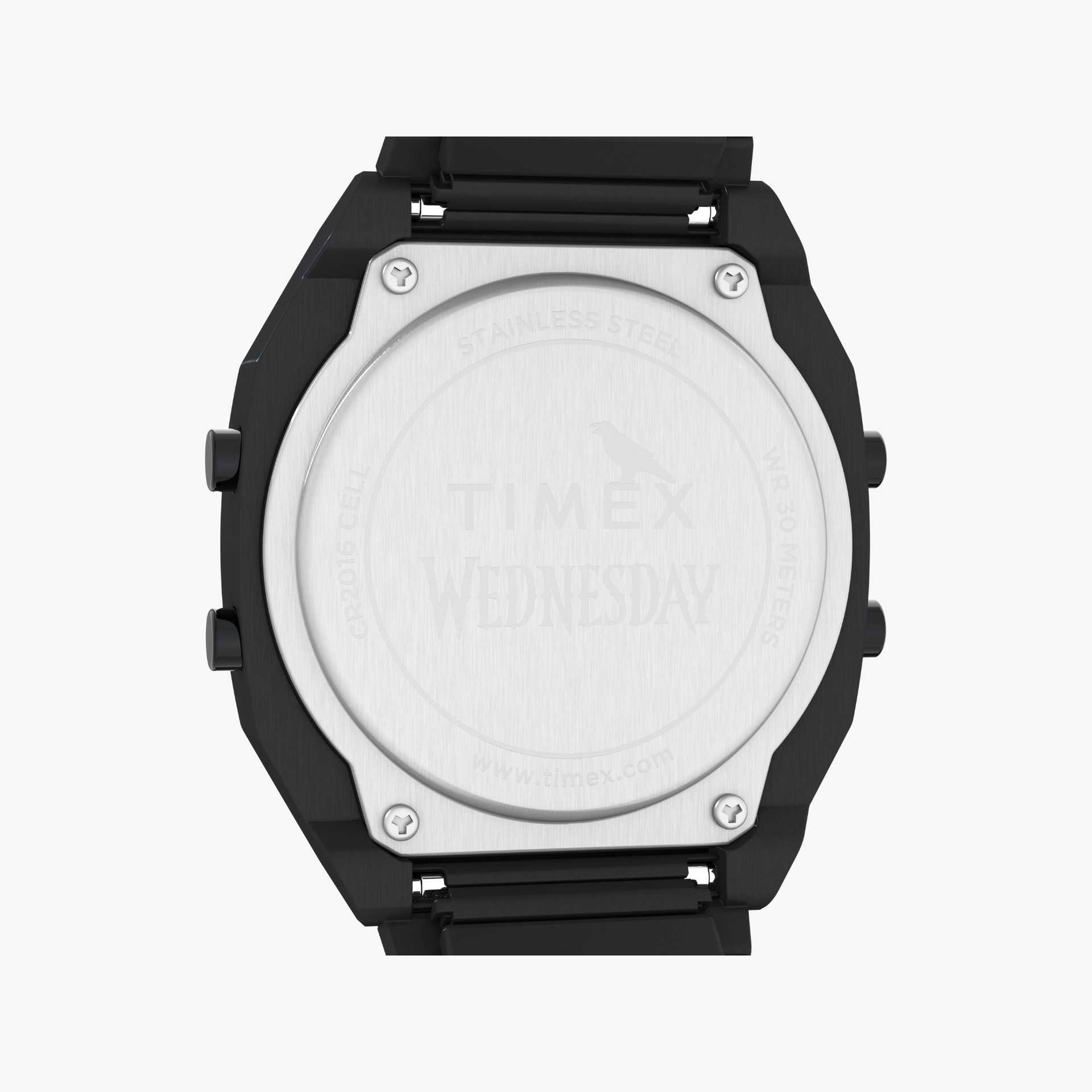 Timex Men's Black Stainless Steel Watch | Tw2y19500-3