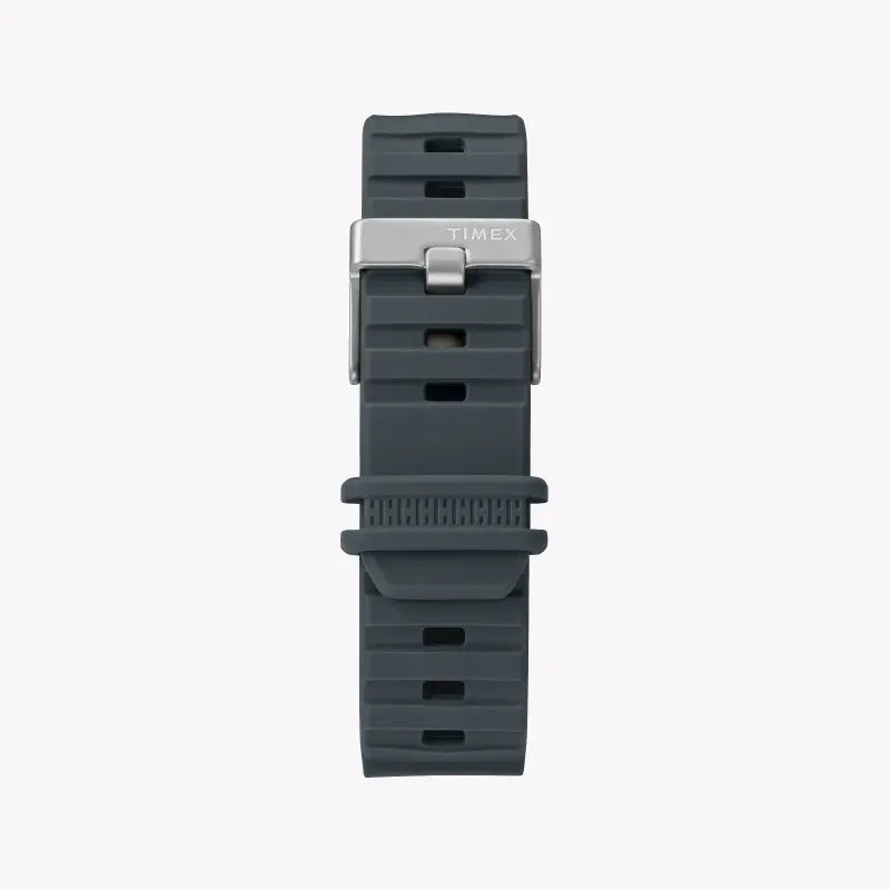 Timex Men's Gray Silicone Watch, Digital Dial | Tw5m26700-2