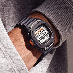 Timex Men's Gray Silicone Watch, Digital Dial | Tw5m26700-3