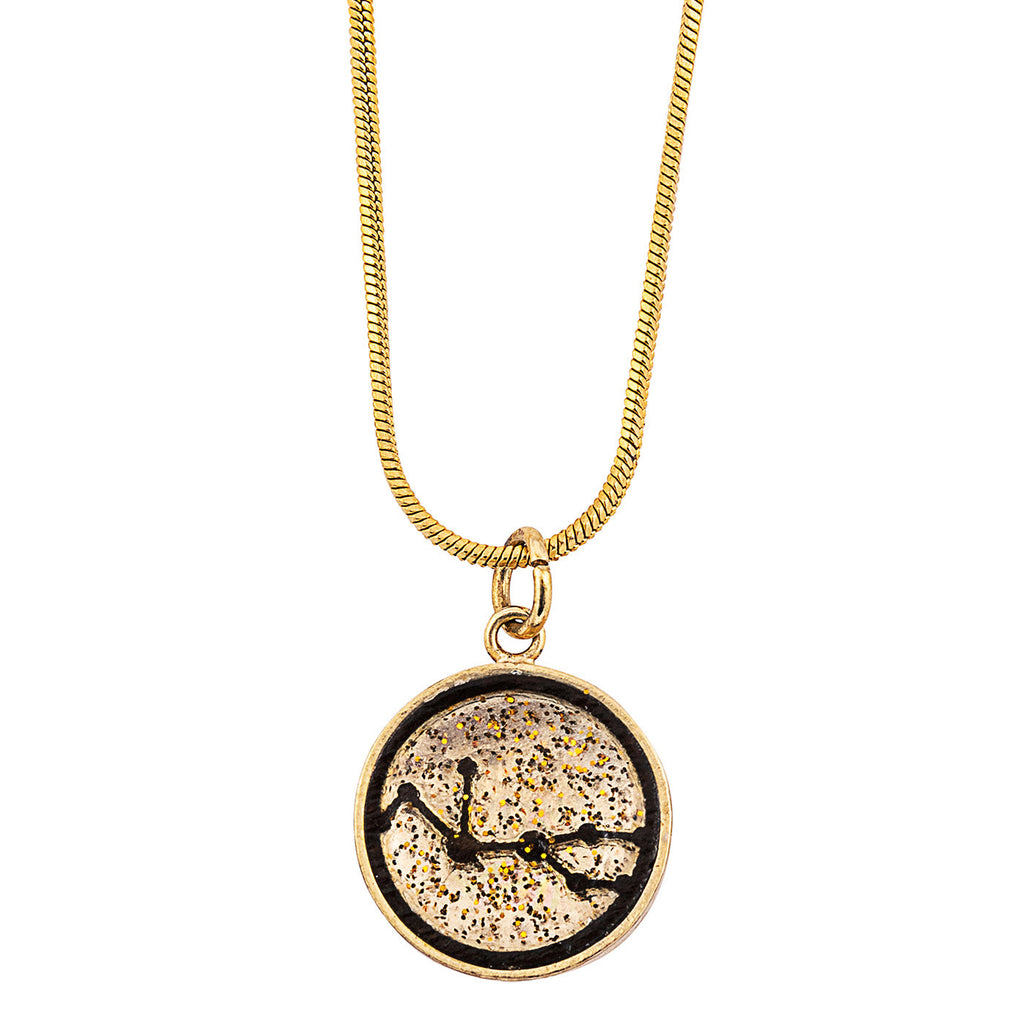 Virgo Zodiac Sign Sustainable Necklace-1